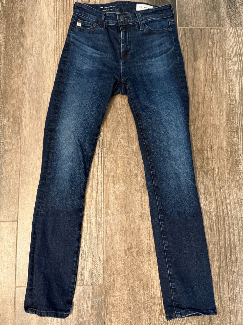 AG Mari High-Rise Slim Straight Jeans size 24